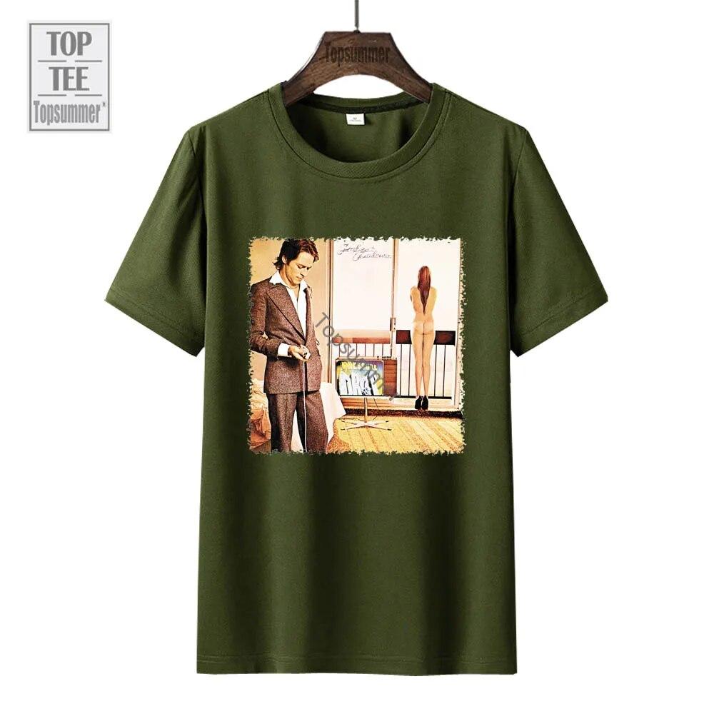 Albumové tričko Pressure Drop Robert Palmer Tour Tričko Dámské Gotický Rock Krátký Rukáv Trička Unisex Bavlněná Trička