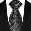 Luxury 8CM Mens Necktie Floral Paisley Ties For Man Groom Jacquard Woven Neck Tie Accessories For Business Wedding Party