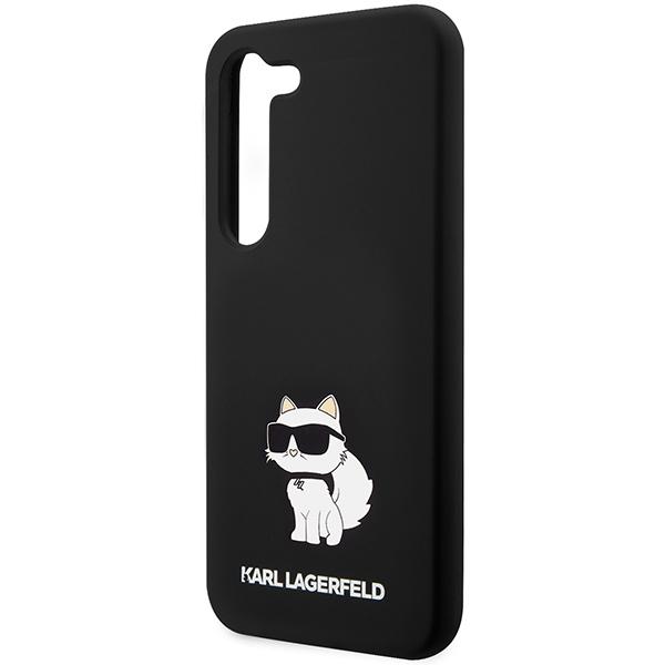 Karl Lagerfeld Klhcs24Msnchbck S24+ S926 Hardcase Czarny/Black Silicone Choupette