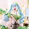 Anime Beautiful Girl Hatsune Miku Flower Fairy-Four-Leaf Clover PVC Animation Peripheral Desktop Decor Cute Ornaments Model Playthings