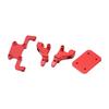 RC Aluminum Rear Body Shell Mounting Kit for AXIAL SCX24 AXI00002 124 RC Car Upgrade PartsRed