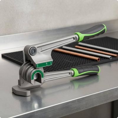 Aluminum Tube Bending Pliers 3Function Copper Pipe Bender Bends Manual for Heating and