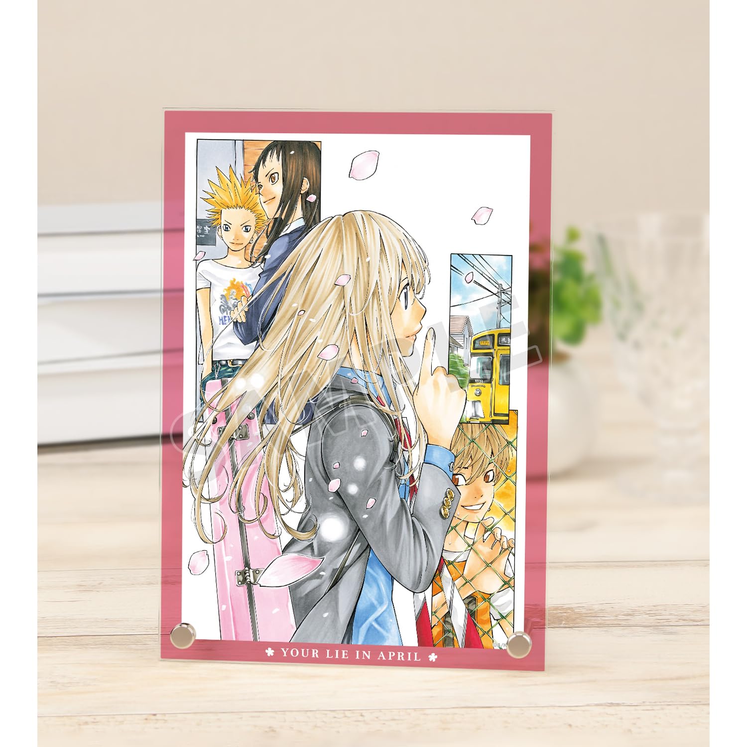 

Your Lie in April Color Illustration A5 Acrylic Panel ver.B