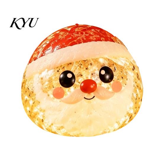 Santa Dumpling Toy 1/2/3/4Pcs Christmas Stress Relief Toy, Snowman Reindeer Gingerbread Lollipop Adults Balls Squeeze Steamed Bun Fidget for