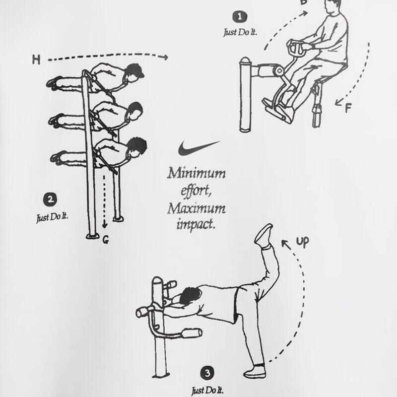 Nike Men's Sportswear Print Crewneck Sweatshirt IO2731