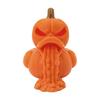 3D Printed Pumpkin Duck Figurine Spooky Collectible Duck Vomiting Statue Halloween Party Decoration for Living Room Office Desk Decor