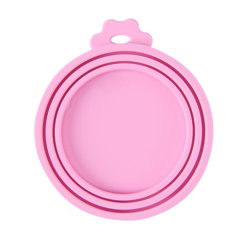 Silicone Pet Food Lid – Moisture-Proof, Dustproof, Durable, Fresh-Keeping for Dog Food Cans