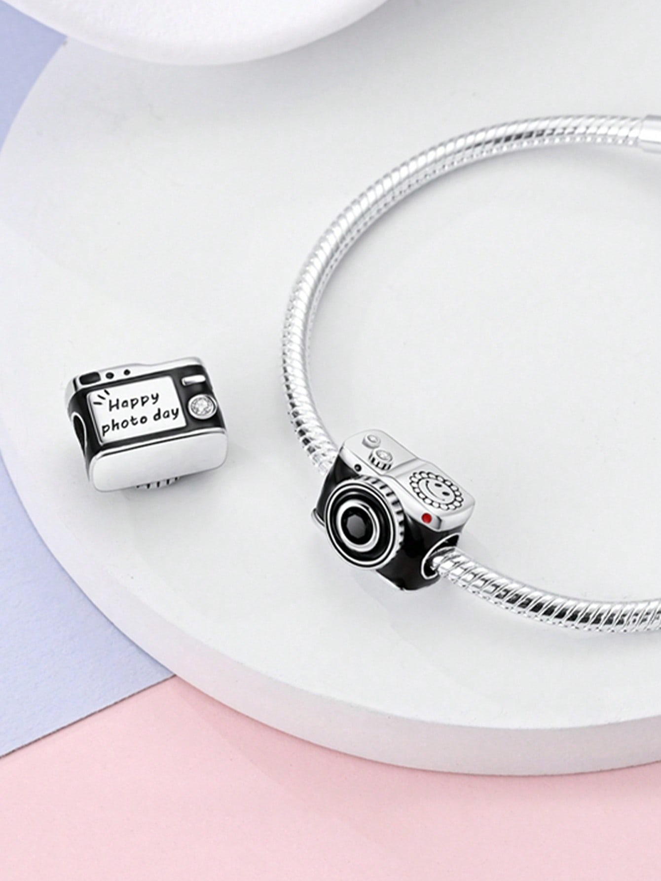 

Charm Bead Charms Plata Sea Travel Ship Luggage Bead Charms Charm copper Plated Compatible With Charm Bead Charms Authentic Bracelets for Jewellery Ma