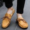 Fashion Rubber Sole Parkour Teniss Man Woven Skateboard Sneakers Adult Ergonomic Shoes Sports Wide Fit Cheaper Obuv New Arrival
