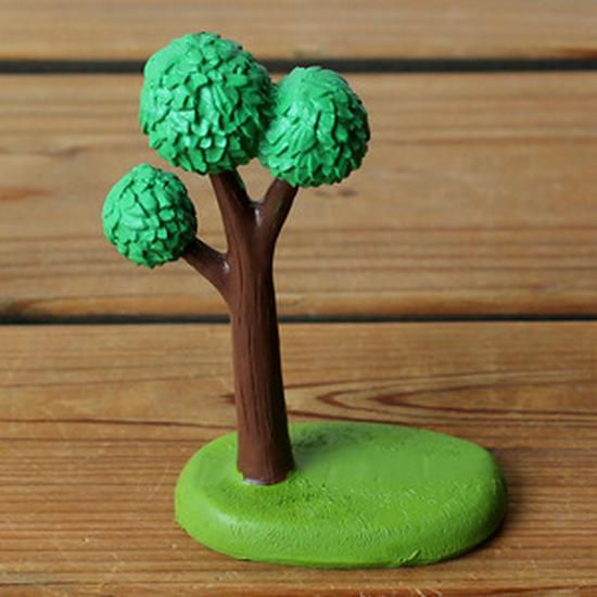 Handmade Cute Cartoon Frog Rocking Chair Resin Ornament for Desktop