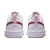 Nike Court Borough Low 2 GS Blanc Betterave Sombre BQ5448-120