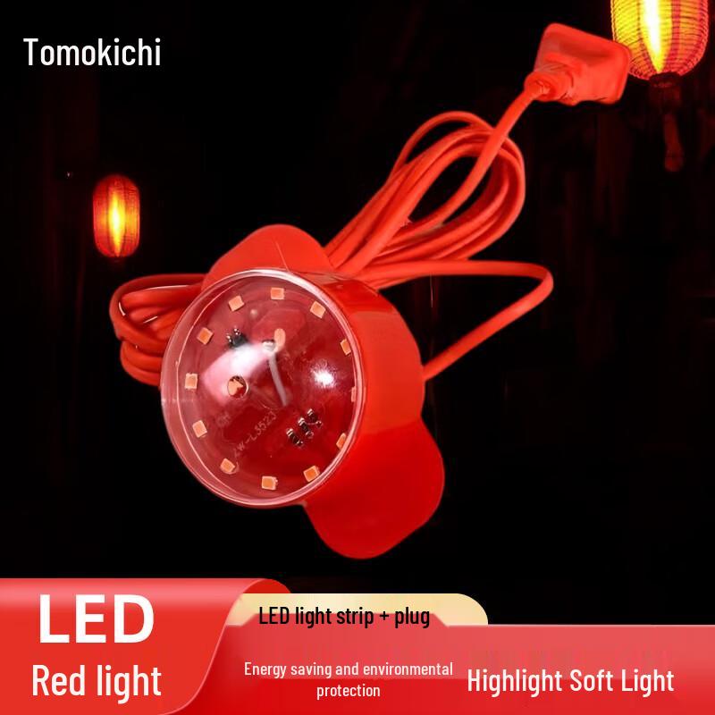 

LED Red Light Lantern One Size