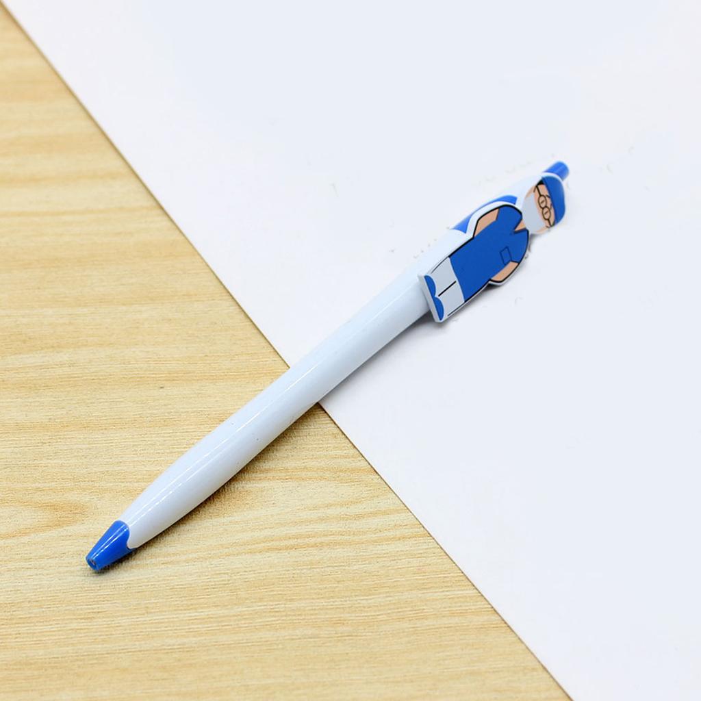7Pcs Retractable Ballpoint Pen Doctor Nurse Ballpoint Pen Write Smoothly Novelty Writing Pens for Hospital School Office