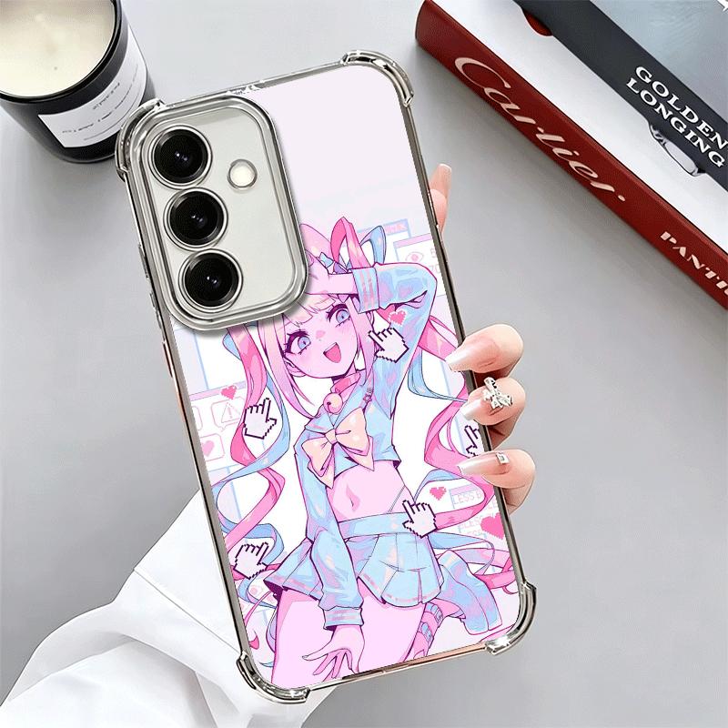 Needy Girl Streamer Overload Soft Phone Case For Samsung A17 A27 A07 A37 A57 A16 A56 A15 A55 A14 A54 A13 A53 A26 A36 A25 A35 A24