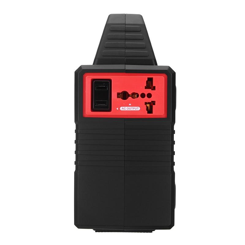 150W 110V 40800mAh UPS Lithium Emergency Solar Power Supply Modified Sine Wave LED Portable Car Emergency Power Bank