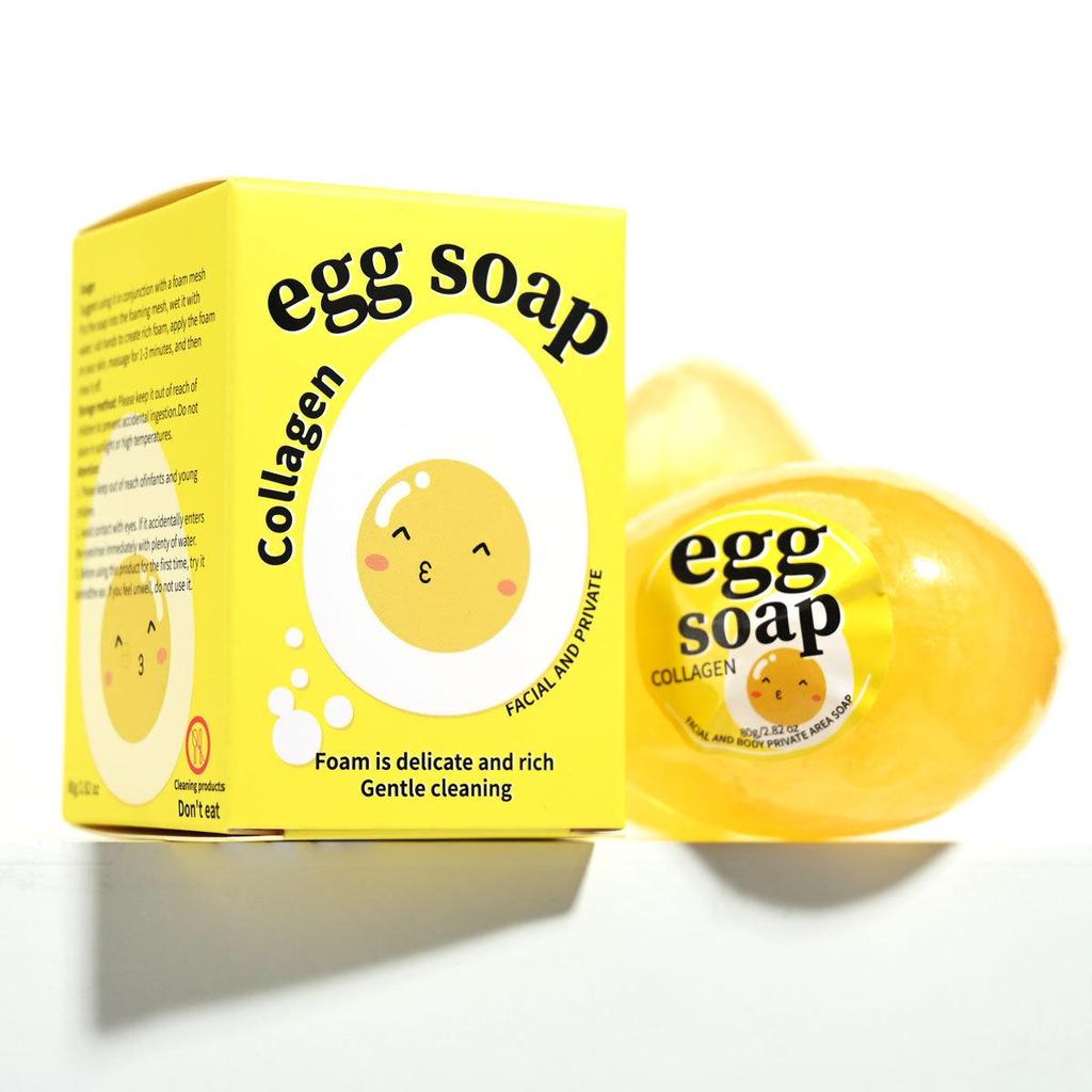 Cross-Border Handmade Egg Soap: Whole Body Collagen & Intimate Care