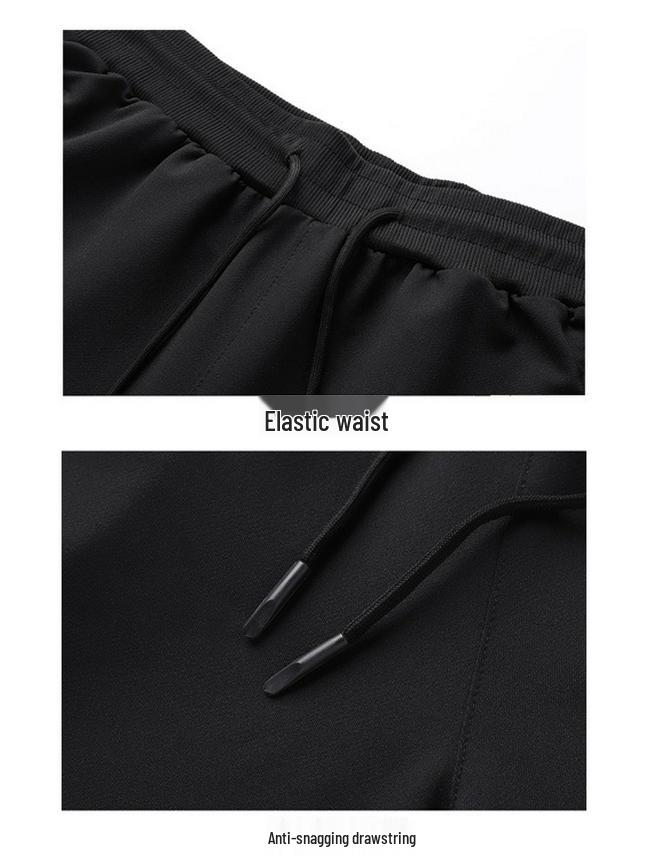 Herren Trendiger Dreistreifen Freizeit-Fitness-Trainingsanzug - Frühling & Herbst Zweiteiliges Set