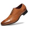 High Quality Men Dress Shoes Male Breathable Casual Shoes Leather Business Office Shoe Luxury Oxfords Shoes New Men Formal Shoe