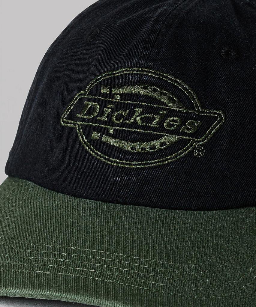 Dickies Washed Mono Logo Ball Cap Washed Black/Green