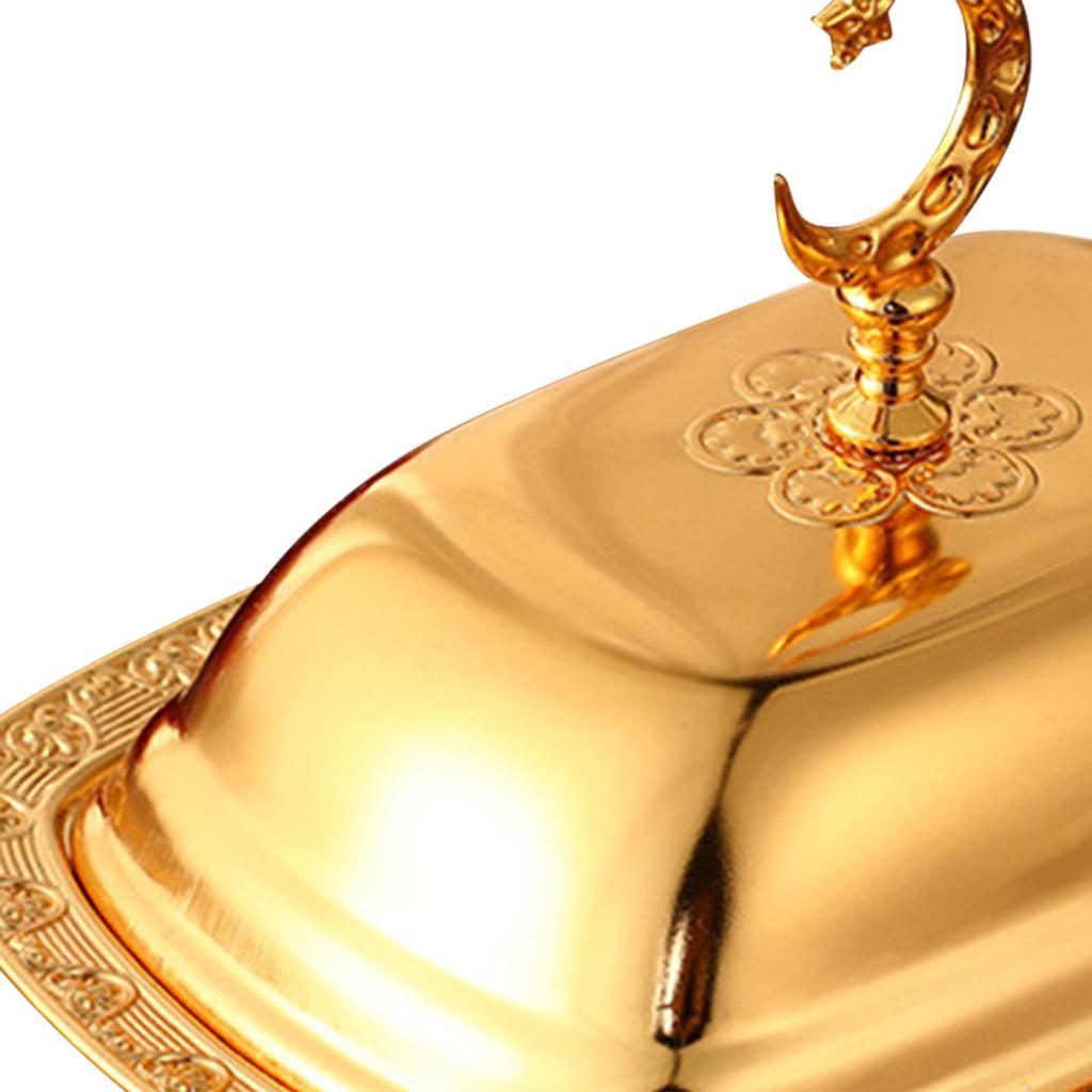 Butter Dish Decorative Home Storage Plates Snack Fruit Serving Plates for Wedding Birthday Fridge Kitchen Refrigerator