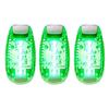 3 szt. Mini lampka tylna LED do motocykla, zewnętrzna, do jazdy nocnej, wodoodporna, lampka na ramię, klips tylny, lampka na kask, lampka ostrzegawcza nocna, lampka na plecak