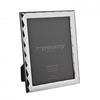 Impressions 999 Silver Bevelled Photo Frame 5 X 7 Wood Back Made In Italy