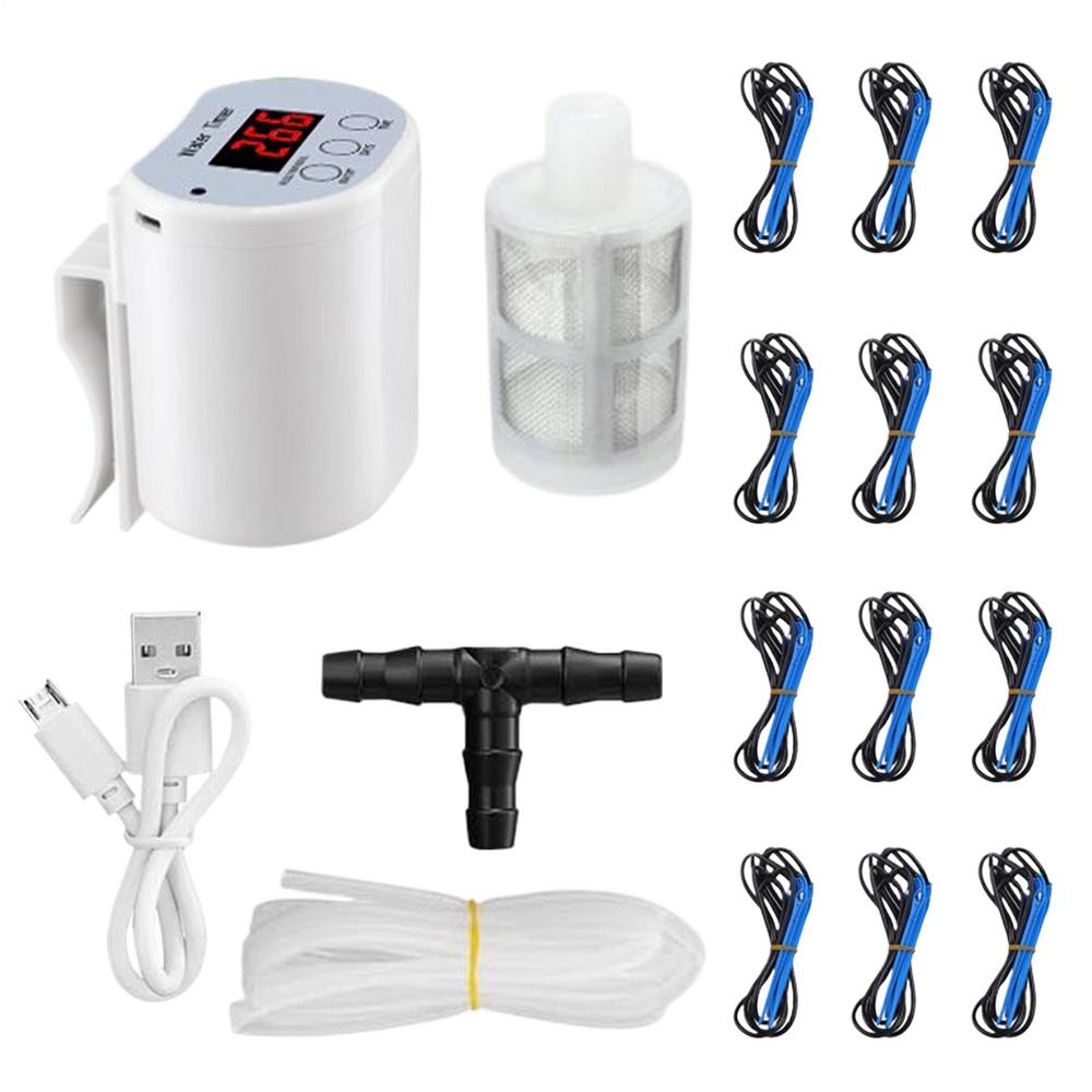 Intelligent Automatic Plant Watering Devices Watering Timing System Equipment Garden Potted Plant Watering Drip Irrigation