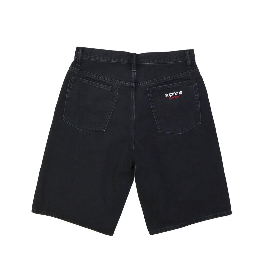 Supreme Baggy Denim Short Black