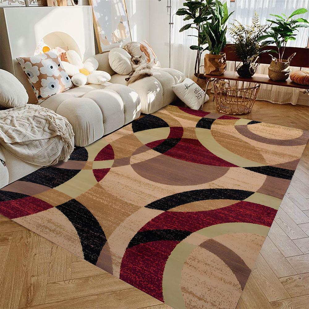 Nordischer geometrischer Teppich für Wohnzimmer, modernes Luxusdekor, Sofa, Tisch, große Teppiche, Badezimmermatte, Alfombra Para Cocina Tapis