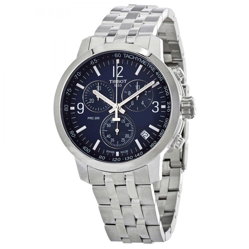 

Tissot Чоловічий годинник PRC 200 Chronograph Quartz Blue Dial T114.417.11.047.00