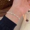 Toving Ribbon Chain Silver Bracelet