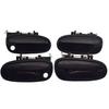 1 or 2 or 4 pcs Black Car Exterior Door Handle For Hyundai Matrix Lavita 2001-2010 1.5L 1.6L 1.8L Front Rear Left or Right