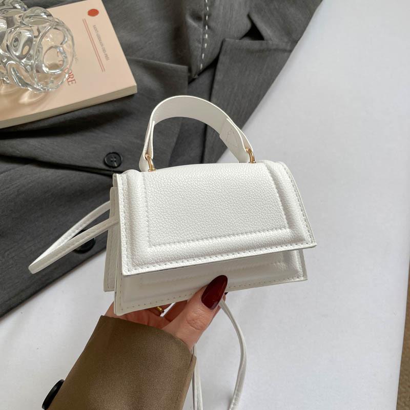 Versatile Simple Fashion Daily Small Square Crossbody Shoulder Handbag