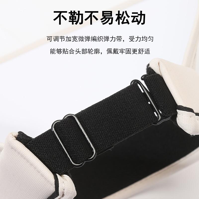 Summer Big Brim Cycling UV Protection Empty Top Sun Protection Hat Female Sun Hat Sun Hat Cover Face