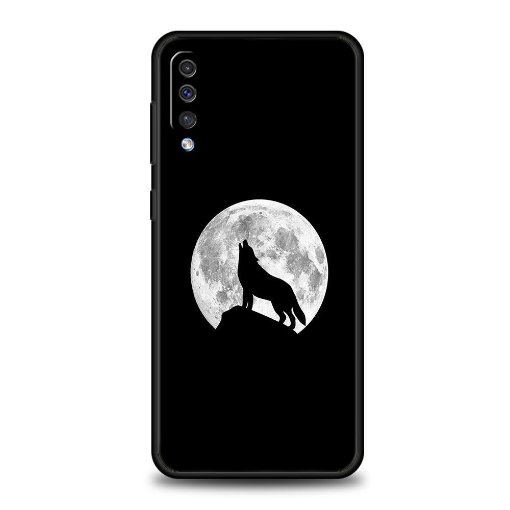 The Wolf Phone Case For Samsung A54 A52 A24 A14 A50 A72 A70 A10 A30 A40 A20S A20E A02S A12 A22 A34 A42 A32 5G A04s Cover
