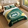 Bedding Set 1 Duvet Cover 2 Pillowcases Plymouth Argyle FC Print Soft Bed Linen Bedroom Decor
