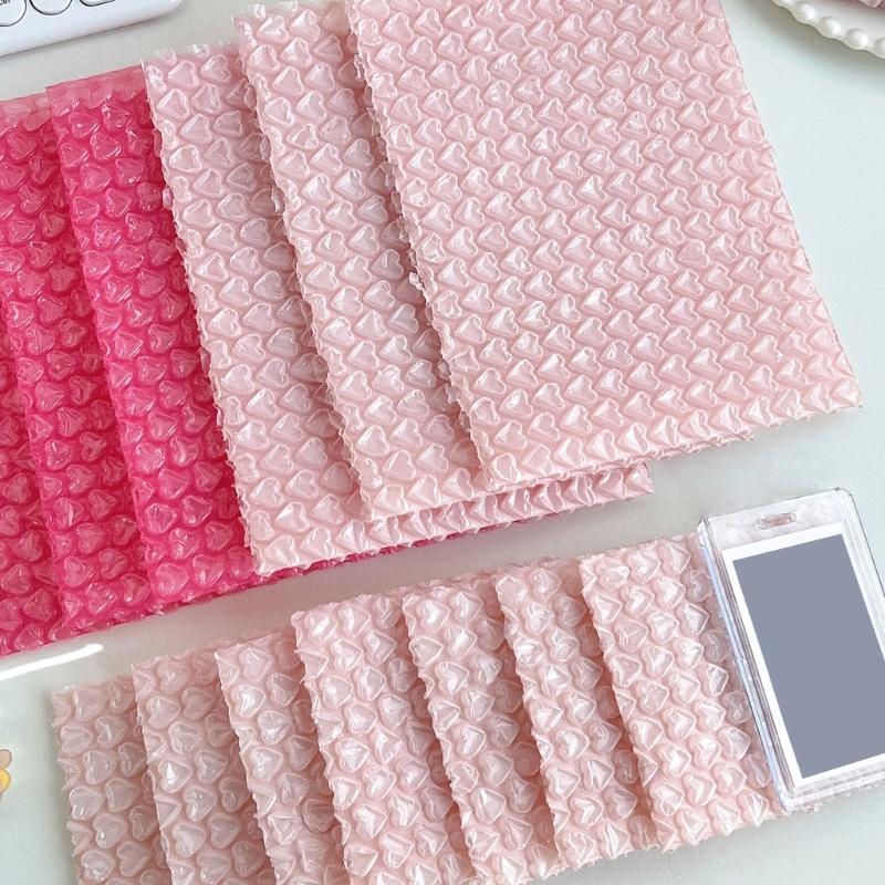 Bubble Bags Bubble Packaging Bags Heart Bubble Cushioning Bags for Mailing