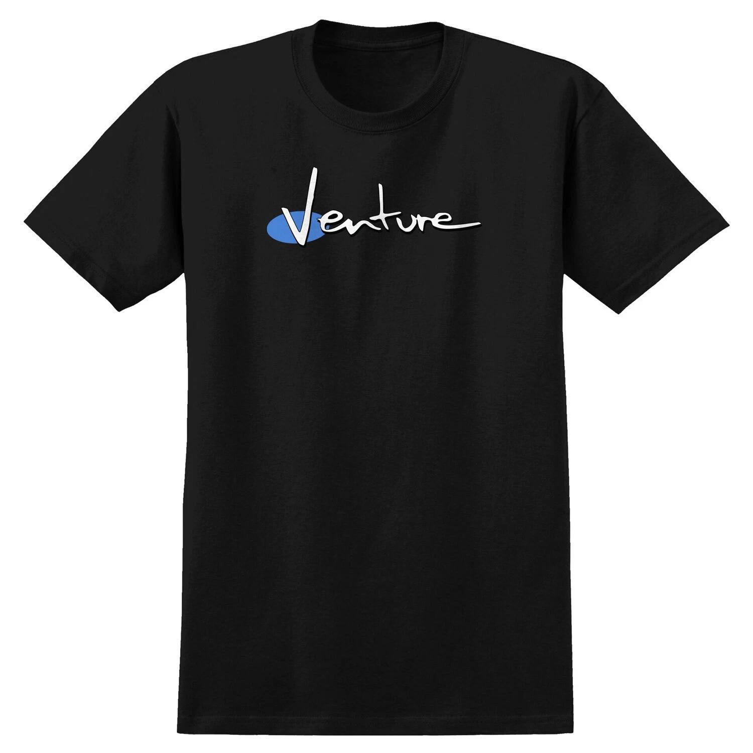 Venture Trucks Shirt 90s Black/White/Blue S