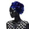 African Style Large Head Wrap Cap With Polyester Material For Party Wear