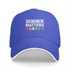 Science Matters Essential Baseball Caps Peaked Cap Chemistry Sun Shade Hats for Unisex Women
