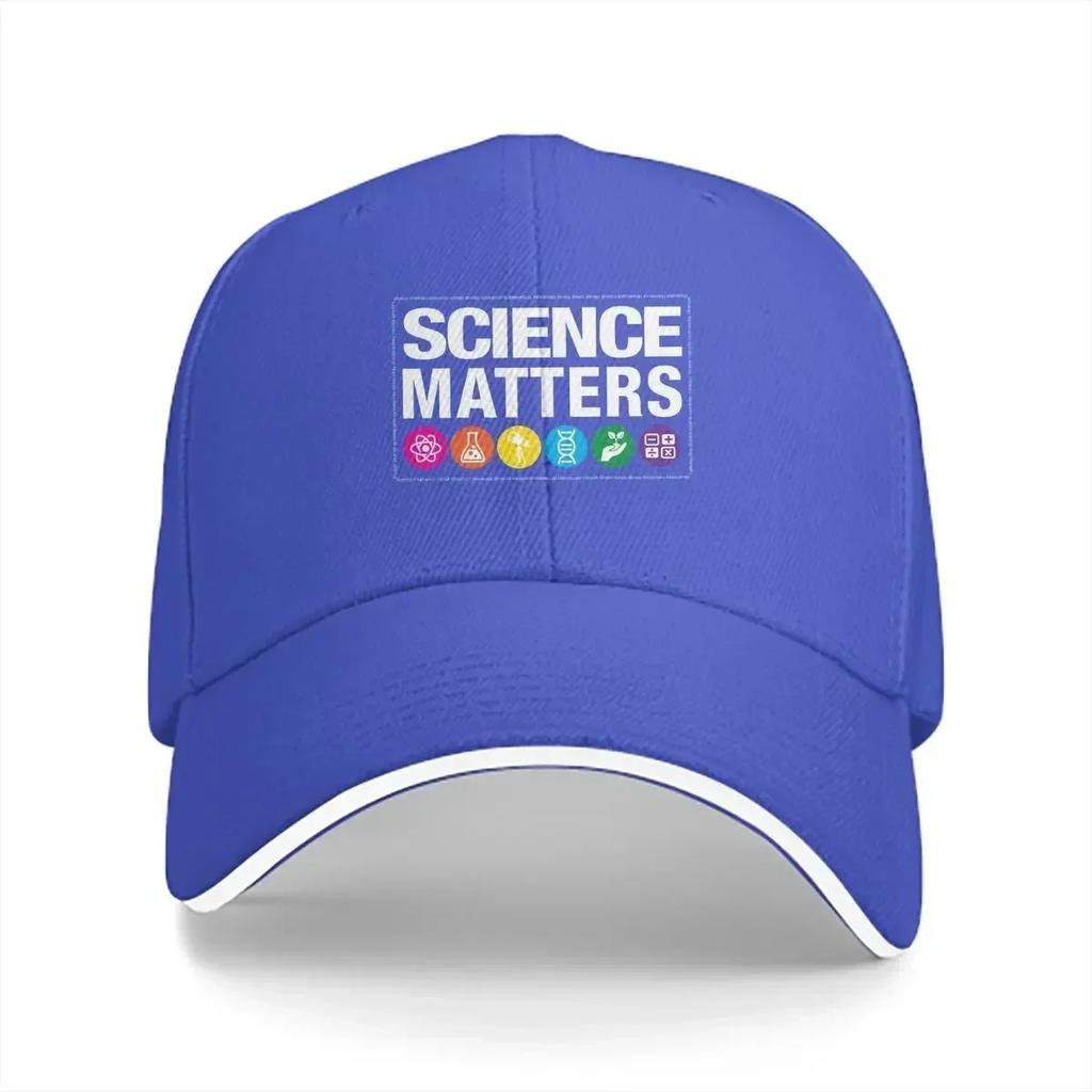 Science Matters Essential Baseball Caps Peaked Cap Chemistry Sun Shade Hats for Unisex Women