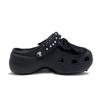 Crocs Classic Platform Clog Polka Dot Butterfly EVA Girly Style Cool and Light Simple and Versatile Hole Shoes Women Black