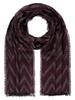 Women' Red Passigatti Scarf