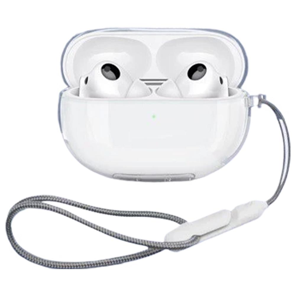 Transparent TPU Case for Huawei FreeBuds Pro5 Earphone Cover Shockproof Soft shell Cases 2026 With Lanyard