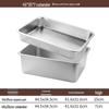 Yude 304 Stainless Steel Square Draining Basin Set