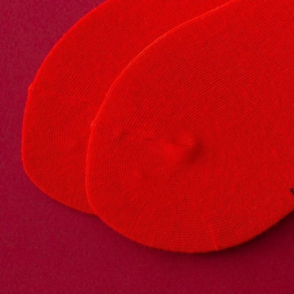 Creative Red Socks Soft Blessing Words Sock Good Luck Chinese Character Socks  Spring Festival