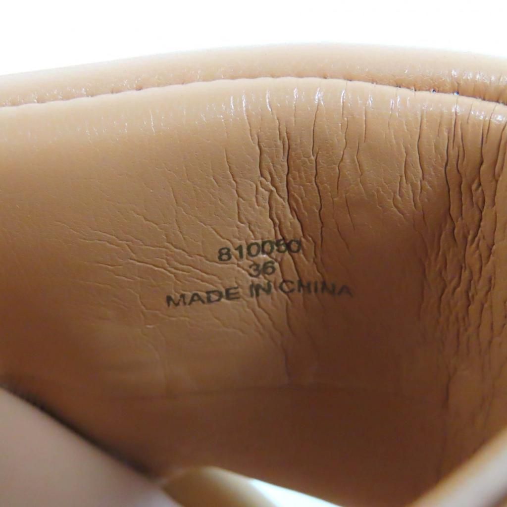 Ausgezeichnete Stella McCartney Sandalen Braun Kunstleder Damen 36 810050 Gebraucht