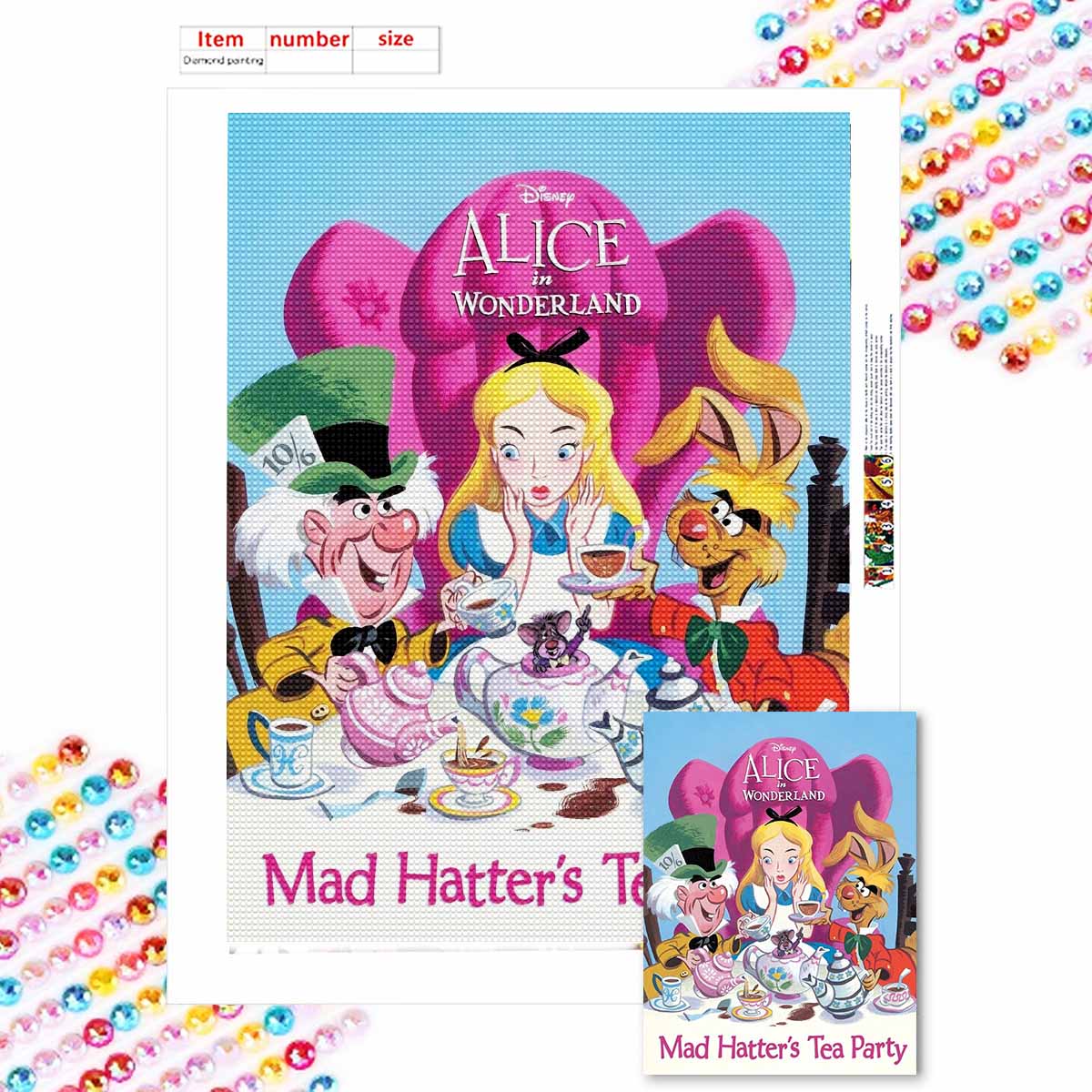 

Full Round Diamond Painting A Leisurely Afternoon Tea Art Rhinestone Picture Mosaic DIY 5D Cross Stitch Embroidery Home Decoration Round 20x30cm