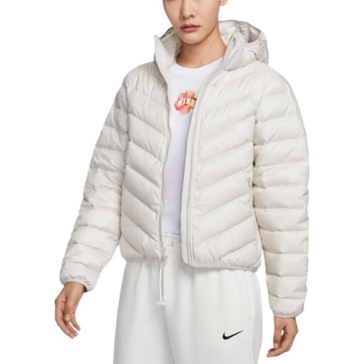 

New Nike Down Jackets Women s White HV5106-072 M