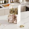 Plastic Teas Bag Storage Box Transparent 2 Layer Coffee Capsule Storage Box Large Capacity with Drawers Stationery Storage Box